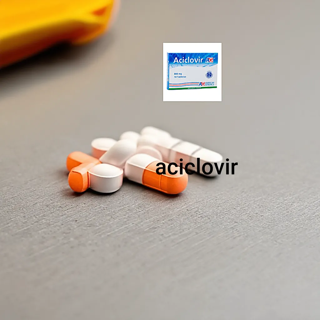 Cual es el nombre generico del aciclovir